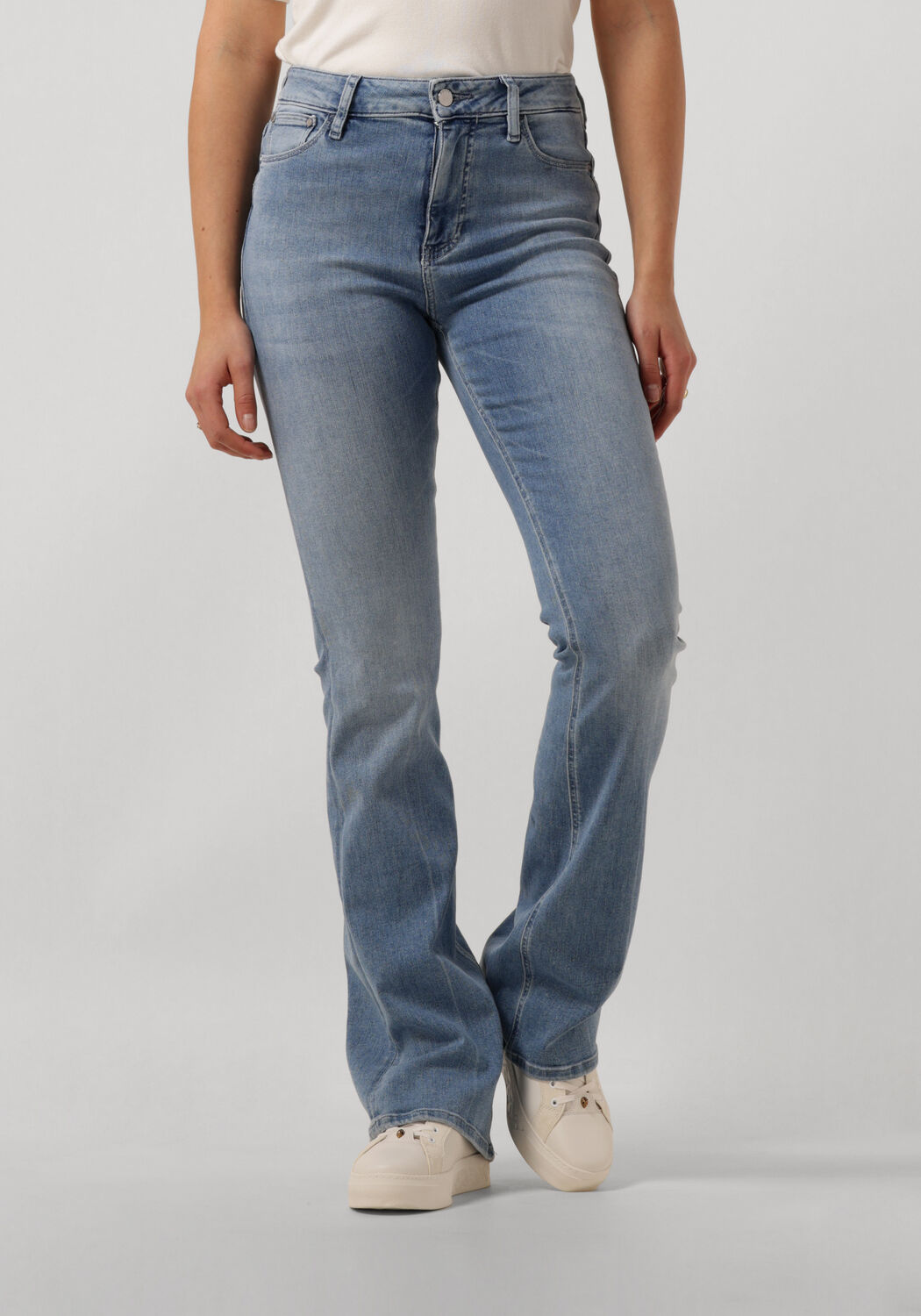 Guess Blauwe Flared Jeans voor Vrouwen Blue Dames