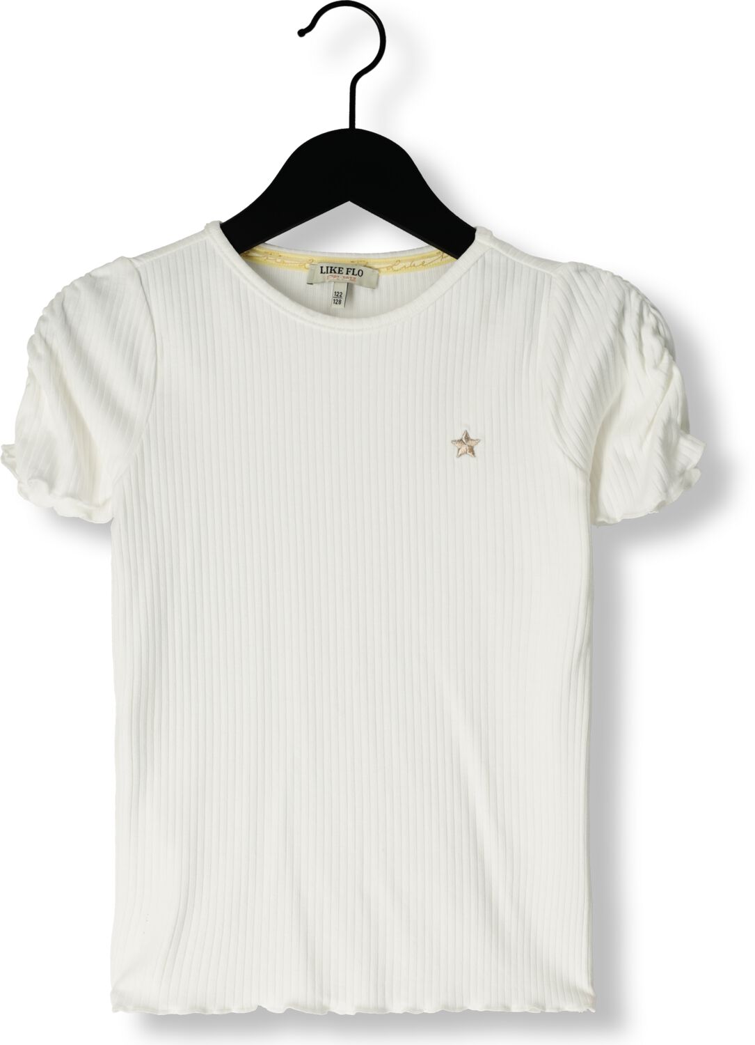 LIKE FLO Meisjes Tops & T-shirts Elise Flo Glitter Top Wit