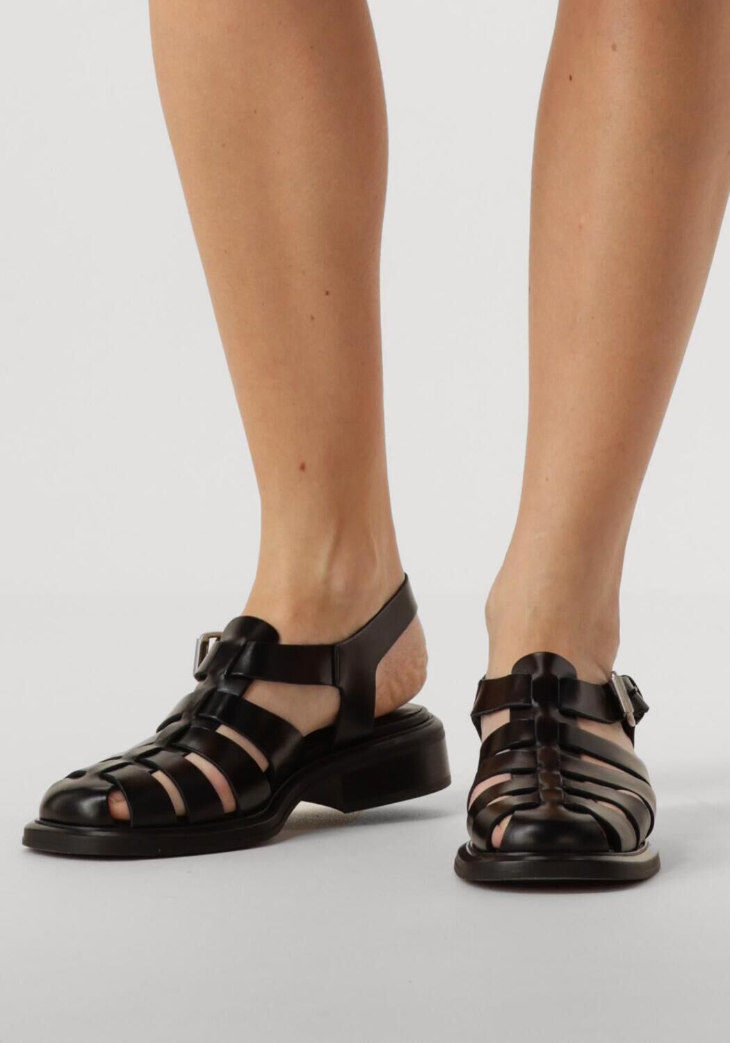 Zwarte VAGABOND SHOEMAKERS Platte sandalen ELLIS - large