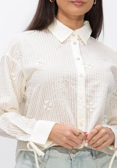Gebroken wit NUKUS Blouses BAILEY BLOUSE BEADS - large