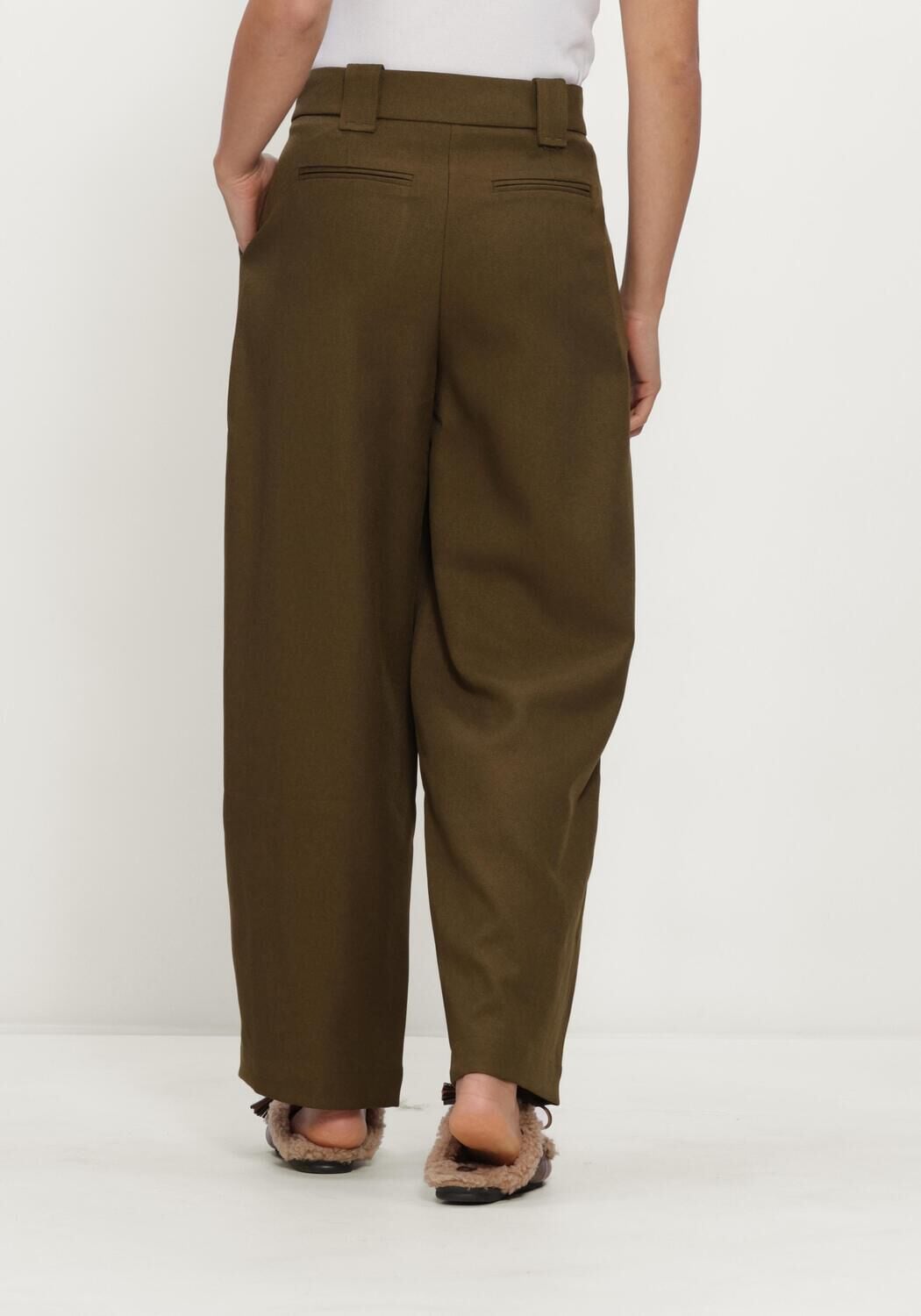 Y.A.S. YAS Dames Broeken Yascolera Mw Ankle Pant S Groen