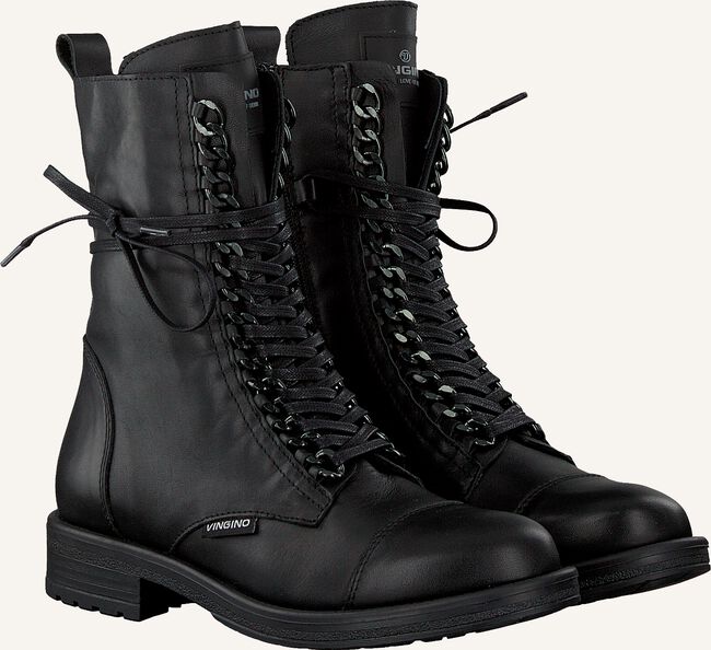 Zwarte VINGINO Veterboots LORY Zwarte VINGINO Veterboots LORY - large
