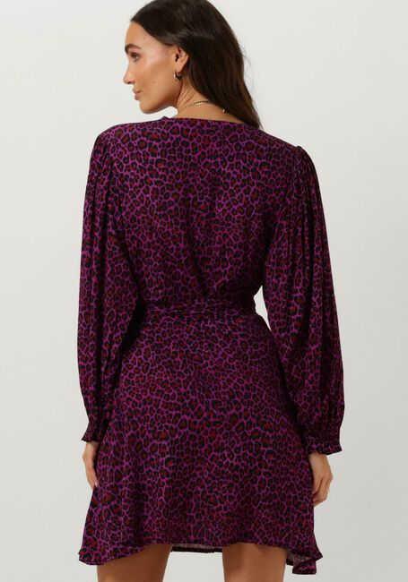 Paarse YDENCE Mini jurk DRESS BAILEY - large