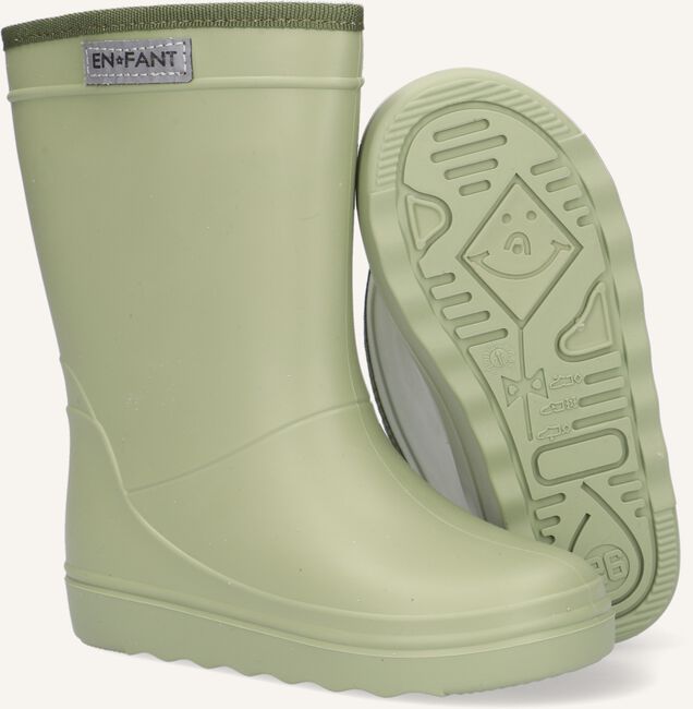 Groene ENFANT Regenlaarzen RAIN BOOT SOLID Groene ENFANT Regenlaarzen RAIN BOOT SOLID - large