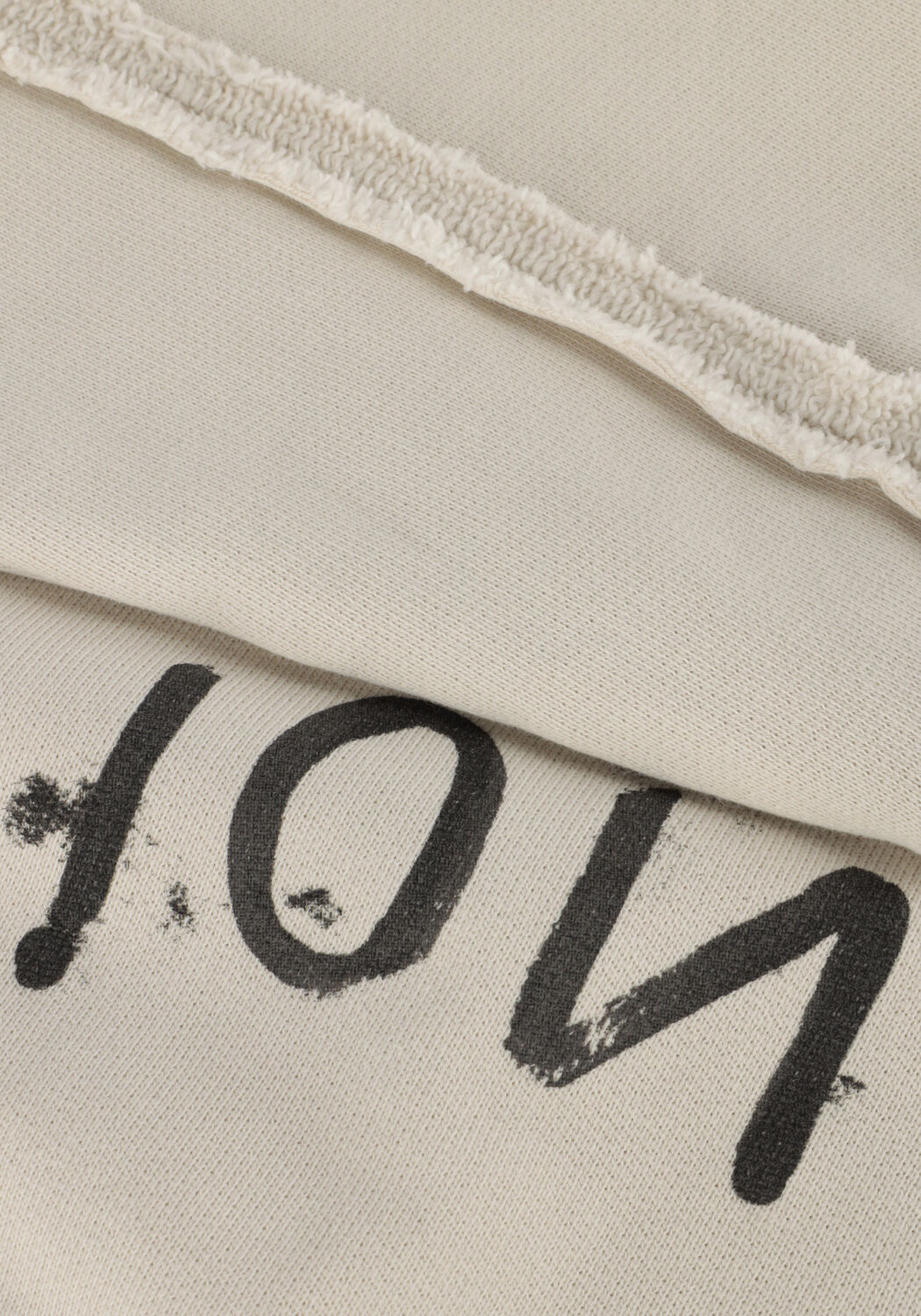 Beige PLAY UP Trui FLEECE SWEATER RUFFLE - large