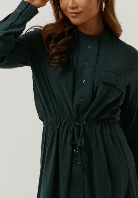 Groene SIMPLE Midi jurk EZ WV-LYOCEL-22-3 - large