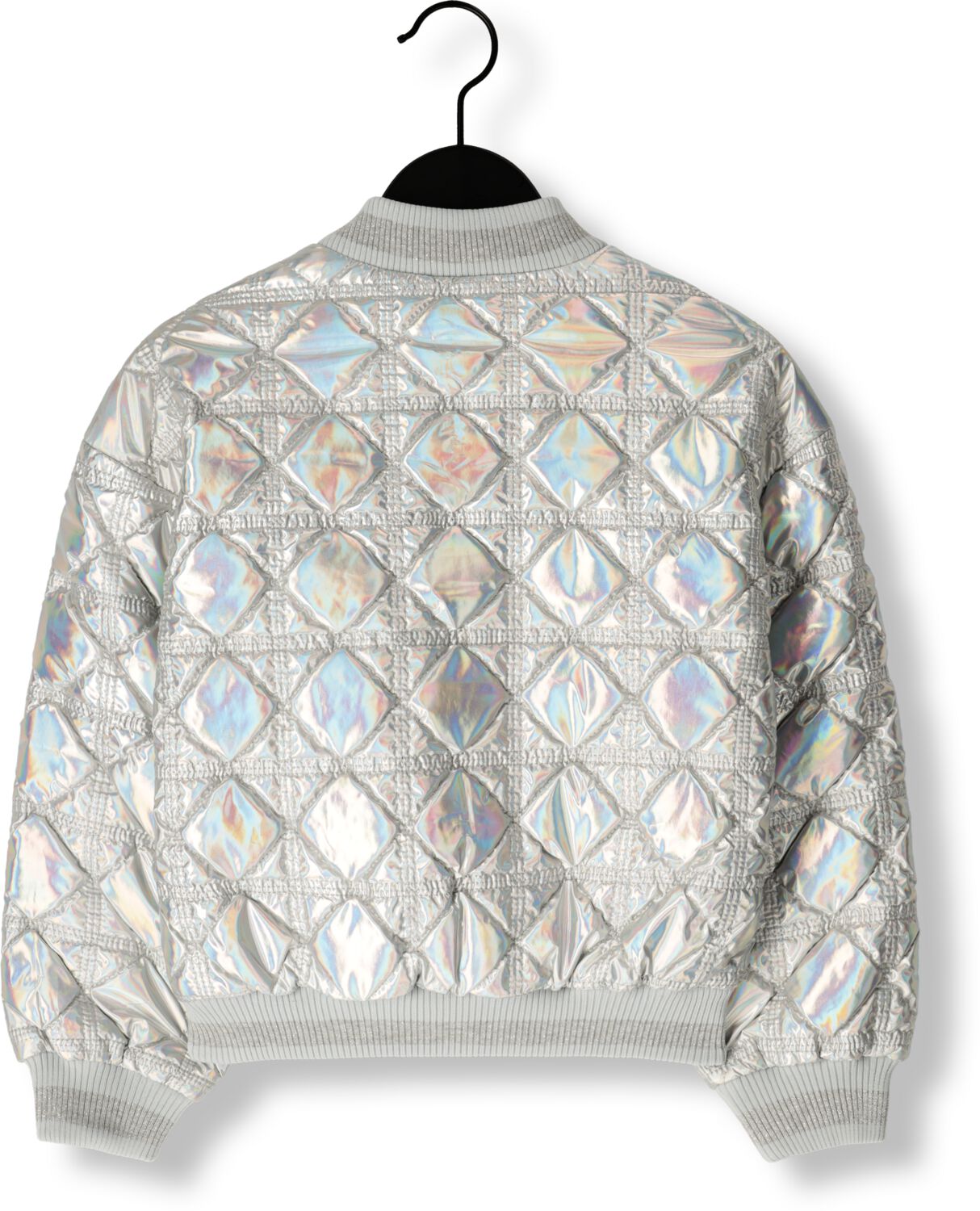 MOODSTREET Meisjes Jassen June Space Bomber Zilver
