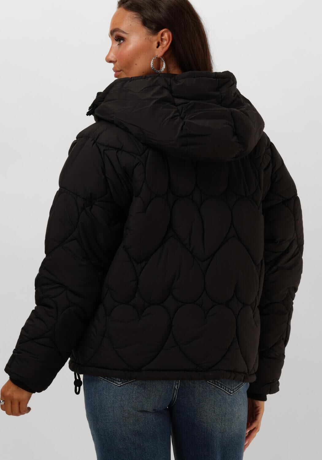 FABIENNE CHAPOT Dames Jassen Prisca Short Puffer Zwart