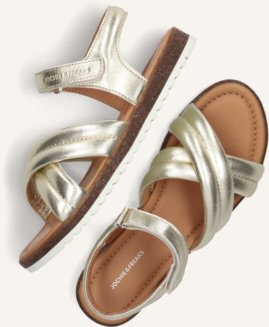 Gouden JOCHIE & FREAKS Sandalen BLOSSOM Gouden JOCHIE & FREAKS Sandalen BLOSSOM - large