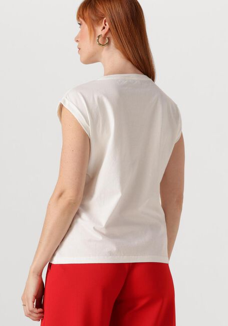 Witte BY-BAR T-shirt THELMA SUPER TROOPER FLOCK TOP - large