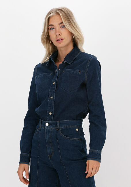 Blauwe VANILIA Blouses DENIM WORK - large