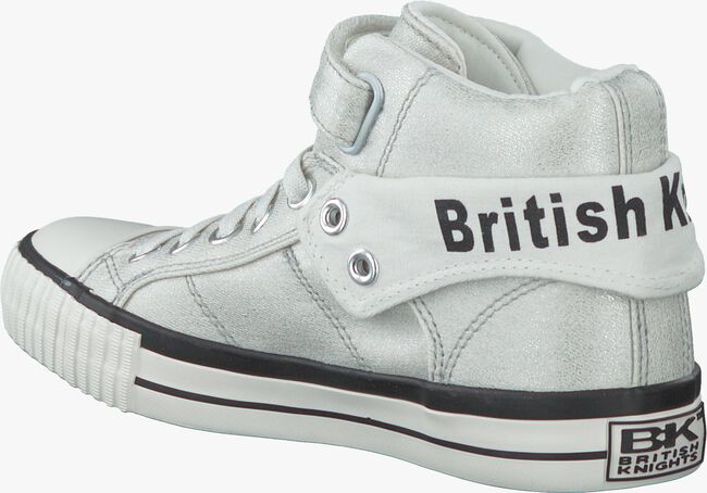 Zilveren BRITISH KNIGHTS Hoge sneaker ROCO - large