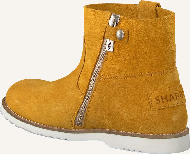 Gele SHABBIES Enkellaarsjes SHK0029 Gele SHABBIES Enkellaarsjes SHK0029 - large