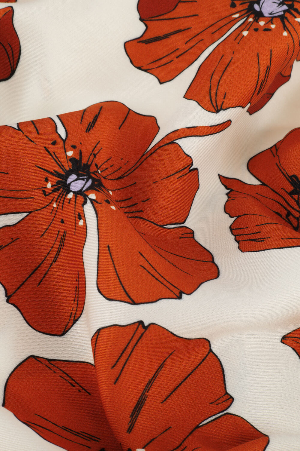 Oranje ANOTHER LABEL Maxi jurk CAMILLE DRESS - large