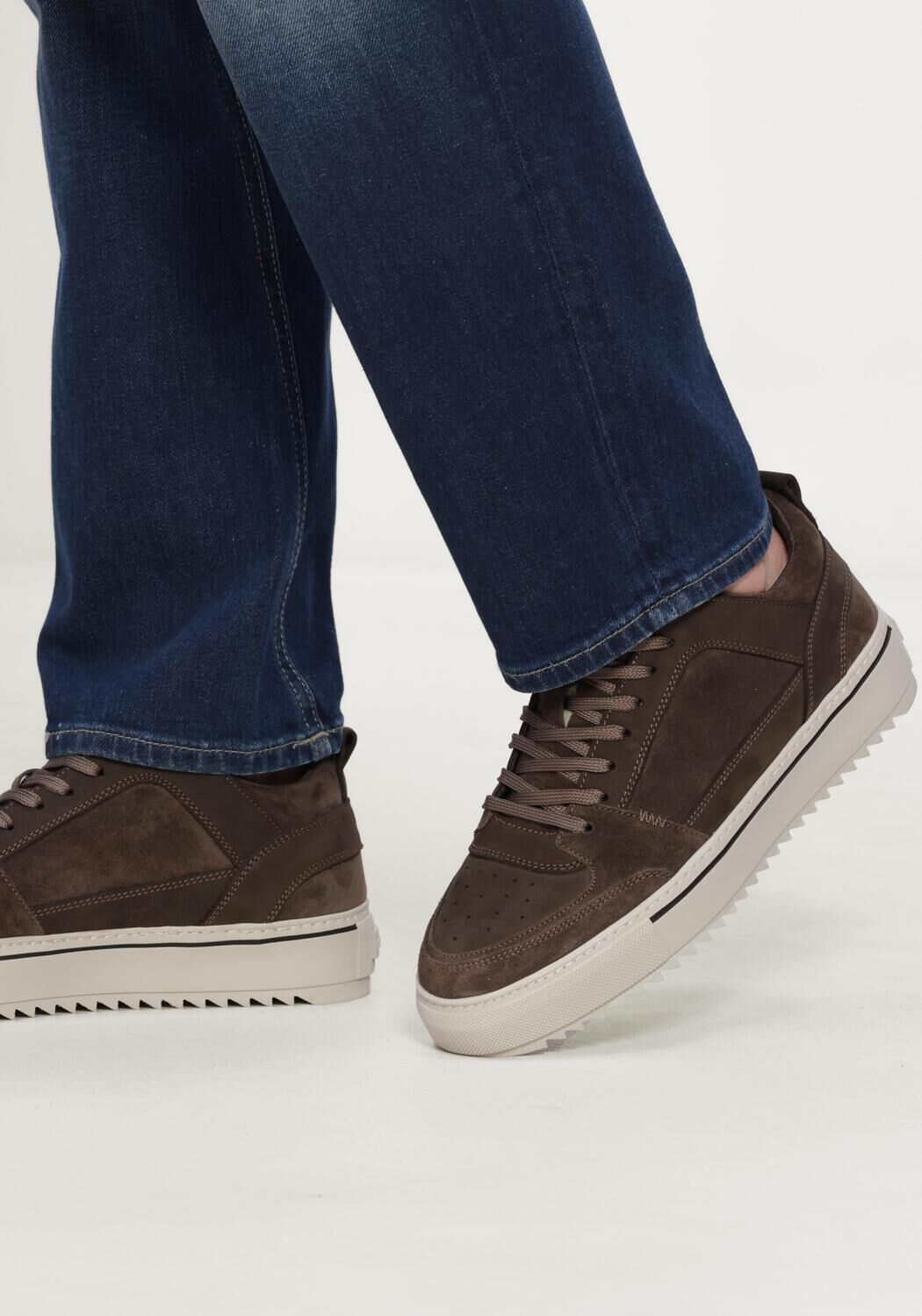 Bruine REHAB Lage sneakers CREON - large