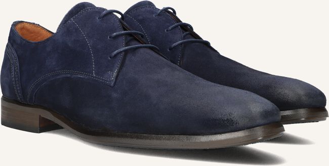 Blauwe VAN LIER Veterschoenen ERASMO Blauwe VAN LIER Veterschoenen ERASMO - large