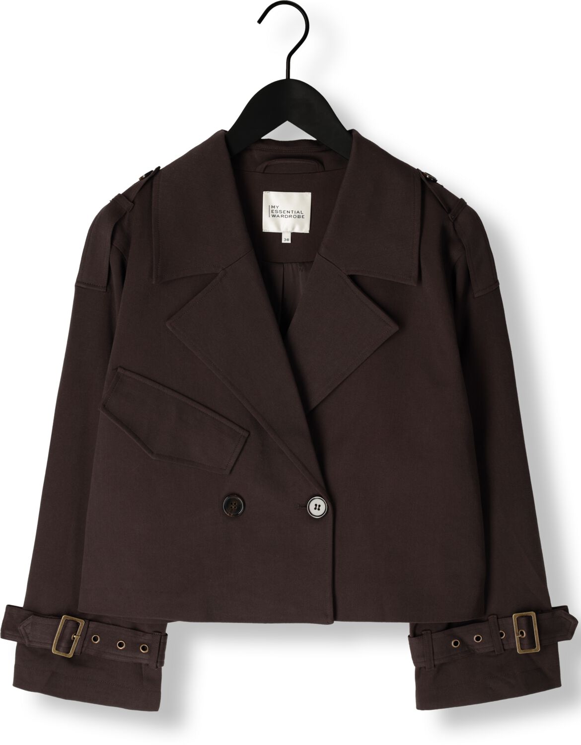 MY ESSENTIAL WARDROBE Dames Jassen Sillemw Jacket Bruin
