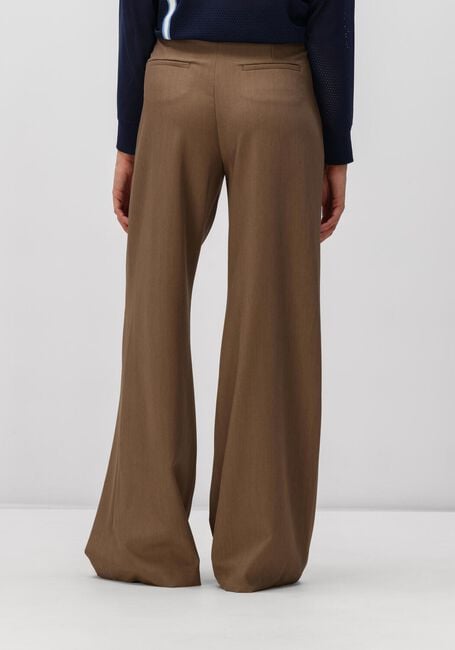 Bruine HAUTE L'AMITI&Eacute; Wijde broek MICHELLE TAILOR TIE TALL PANT - large