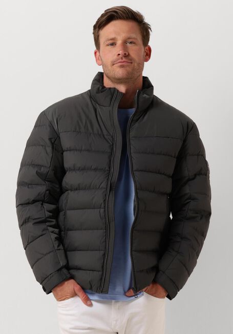 Grijze TOMMY HILFIGER Jack MID NEW YORK PUFFER - large