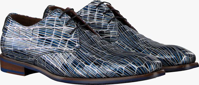 Blauwe FLORIS VAN BOMMEL Nette schoenen 14104 - large