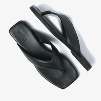 Zwarte VIA VAI Slippers KIKI BERRY - medium