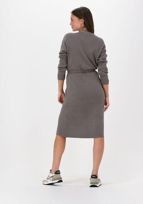 Taupe MSCH COPENHAGEN Midi jurk INETA RACHELLE LONG CARDIGAN - large
