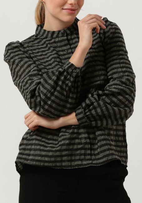 Groene LEVETE ROOM Blouses LR-VELA 1 BLOUSE - large