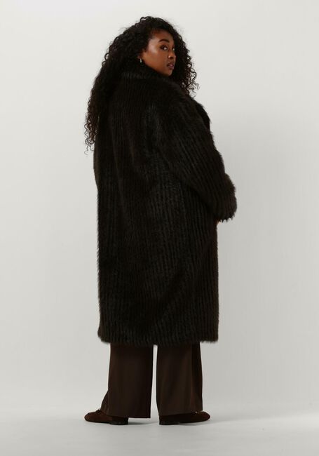 Grijze STAND STUDIO Faux fur jas GENEVIEVE COAT - large