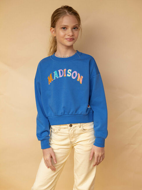 Blauwe STREET CALLED MADISON Sweater KEYSTONE - large