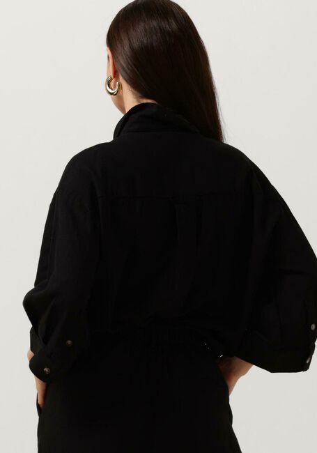 Zwarte MSCH COPENHAGEN Blouses MSCHJOVENE GINIA 3/4 SHIRT - large
