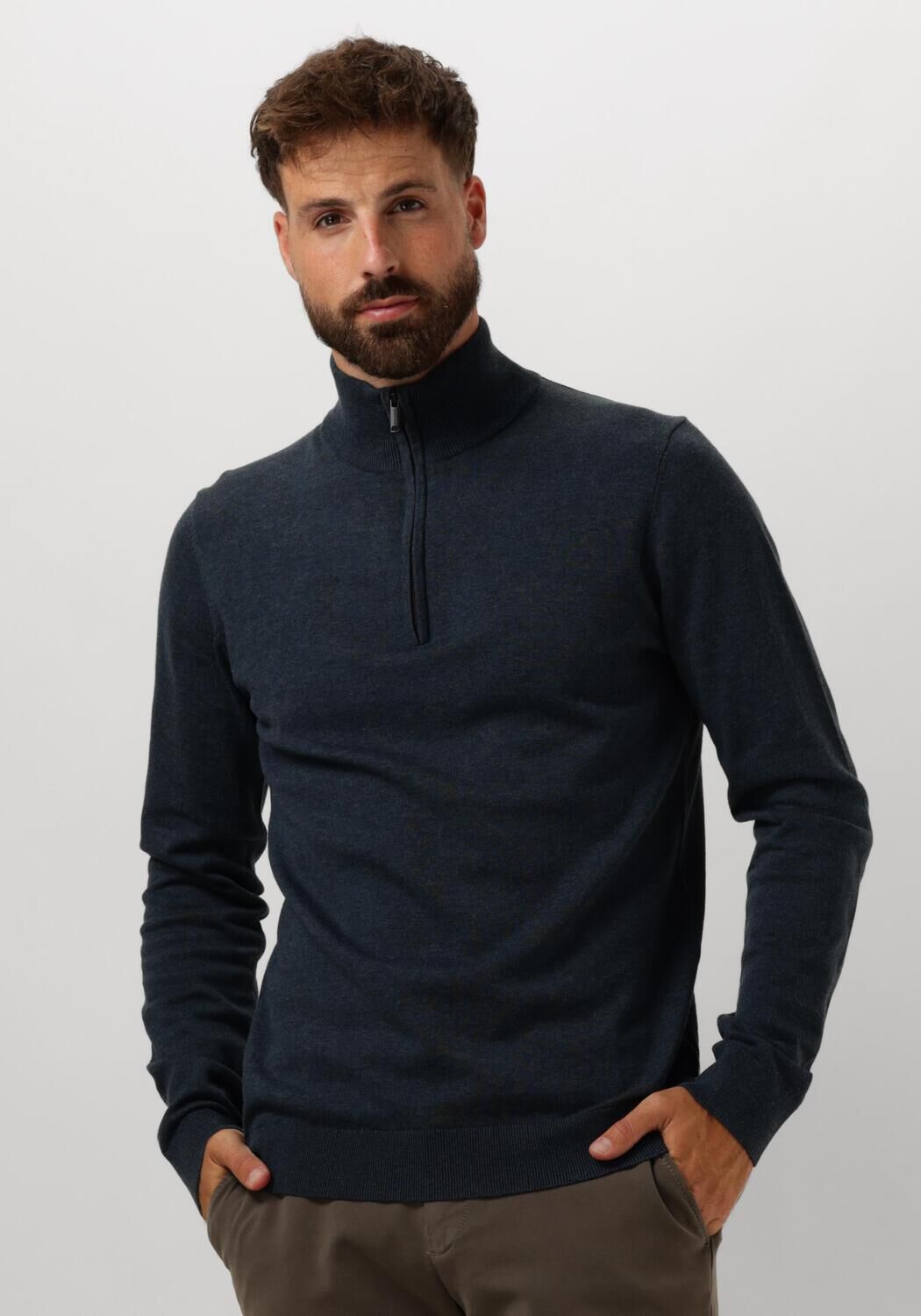 SAINT STEVE Heren Truien & Vesten Cas Blauw