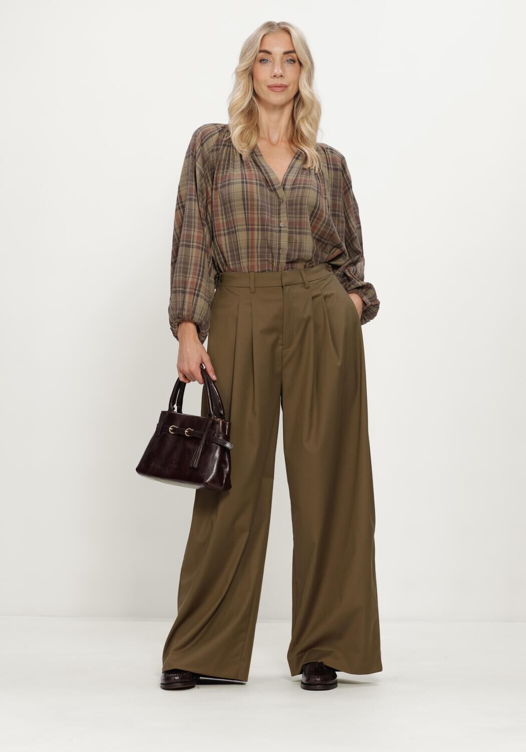 VANESSA BRUNO Dames Blouses Edme Groen