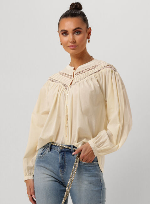 Beige CIRCLE OF TRUST Blouses TRIXIE BLOUSE - large