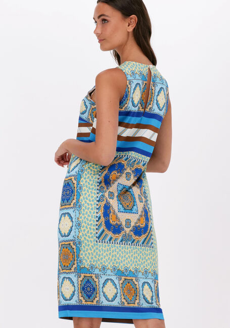 Blauwe ANA ALCAZAR Mini jurk DRESS OKOTEX 100 - large