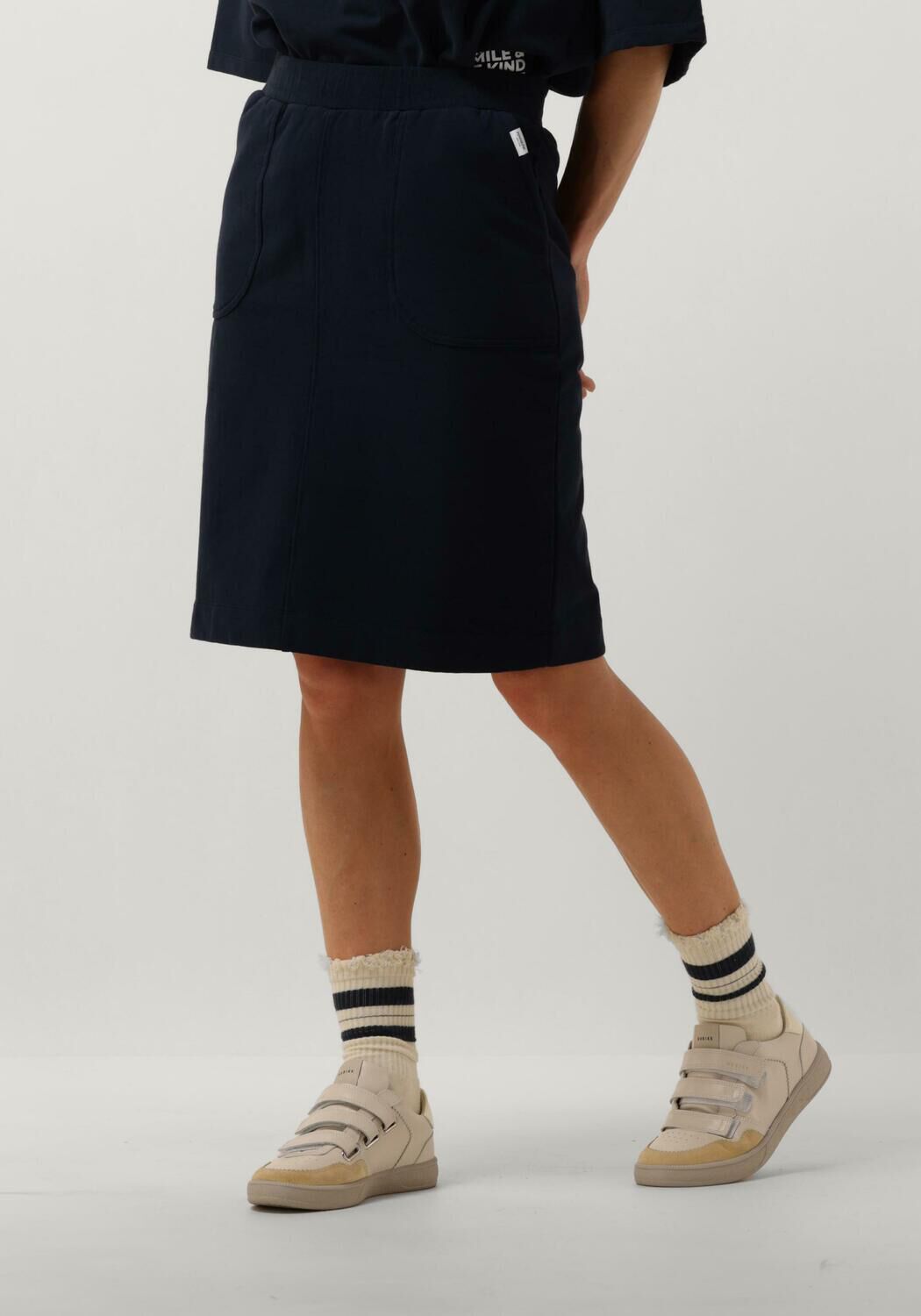 PENN & INK Dames Rokken Skirt Donkerblauw