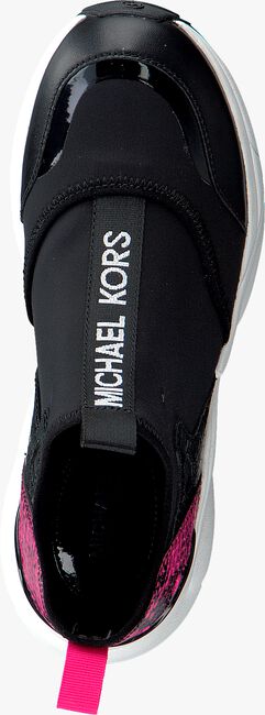 Zwarte MICHAEL KORS Hoge sneaker WILLOW SLIP ON - large