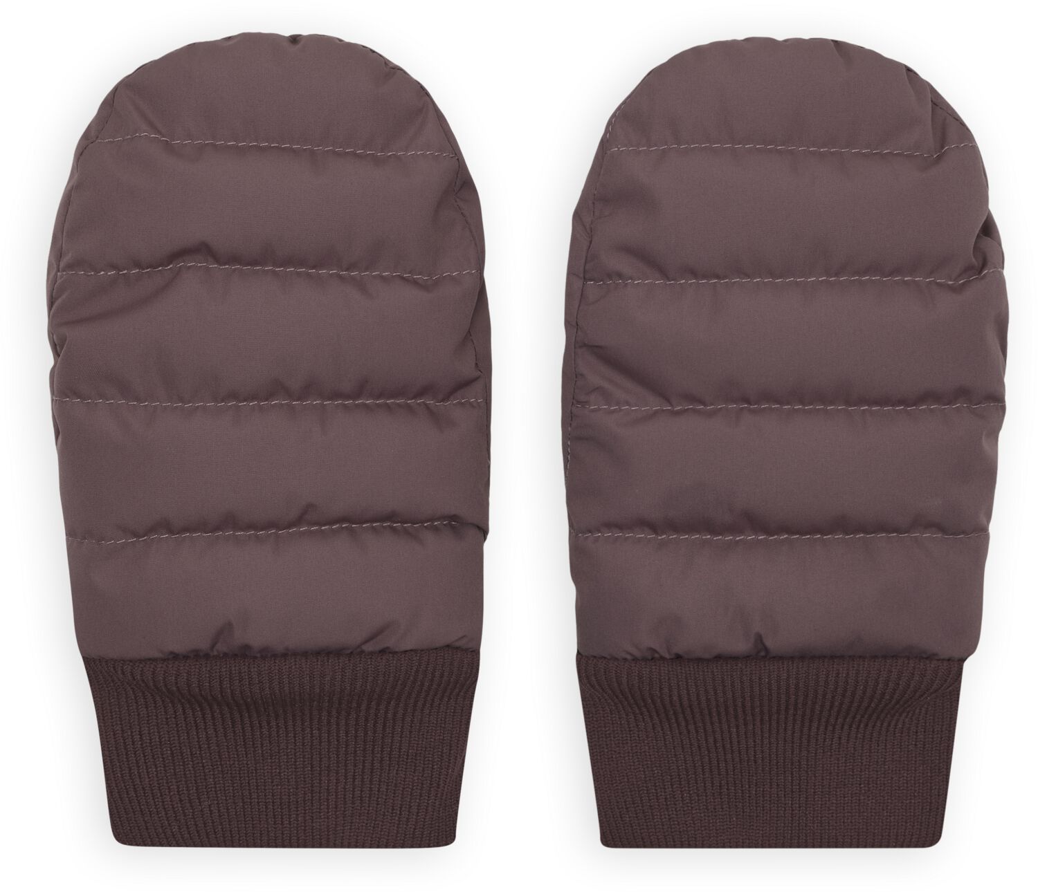 ENFANT Mittens Taupe-6Y