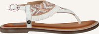 Witte GIOSEPPO Platte sandalen BERMUDAS - medium