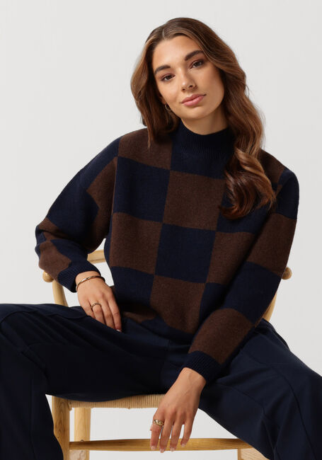 Bruine CHPTR-S Trui COMFORT SWEATER - large