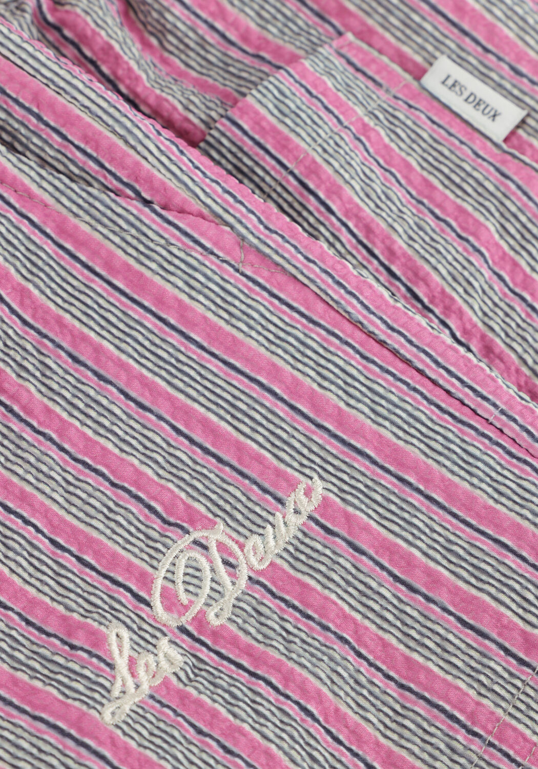 Multi LES DEUX Zwembroeken STAN STRIPE SWIM SHORTS - large