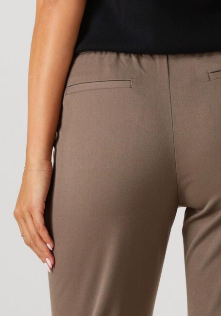 Bruine OBJECT Pantalon OBJLISA SLIM PANT - large
