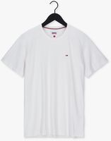 Witte TOMMY JEANS T-shirt TJM CLASSIC JERSEY C NECK