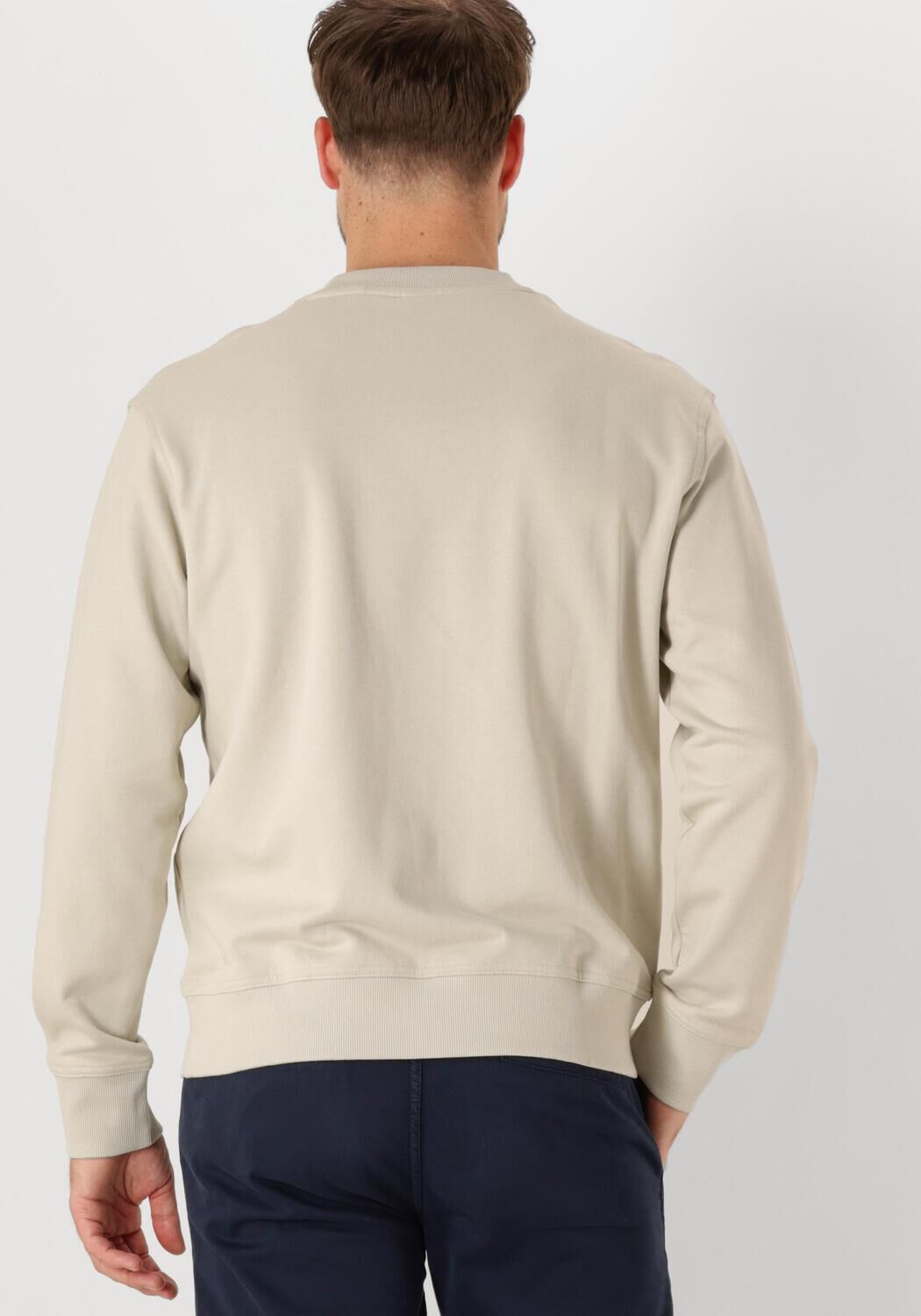 BOSS ORANGE Heren Truien & Vesten Wesmallcrew 10244192 01 Beige