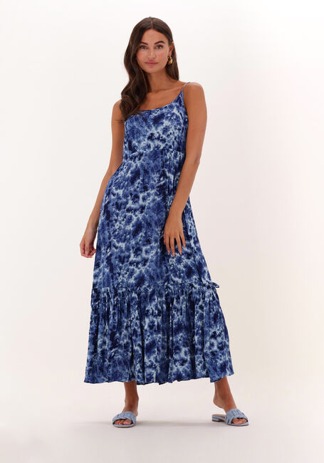 Donkerblauwe LOLLYS LAUNDRY Midi jurk UNO - large