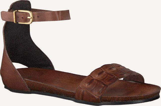 Bruine FRED DE LA BRETONIERE Platte sandalen 170010069 Bruine FRED DE LA BRETONIERE Platte sandalen 170010069 - large