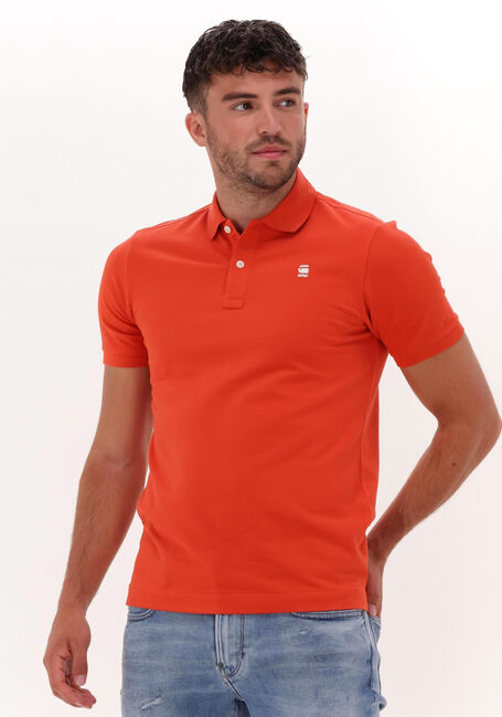 Oranje G-STAR RAW Polo DUNDA SLIM POLO S/S - large
