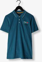 Blauwe PME LEGEND Polo SHORT SLEEVE POLO STRETCH PIQUE PACKAGE