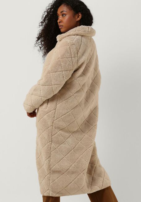Beige ANOTHER LABEL Teddy jas DANAE COAT - large