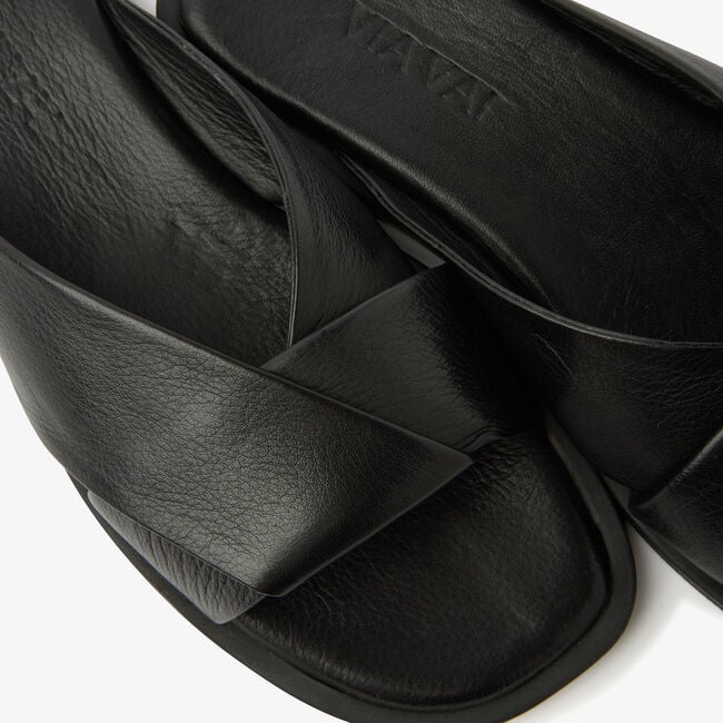 Zwarte VIA VAI Slippers MANDY COLETTE - large