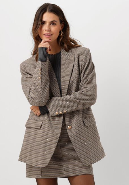 Bruine AAIKO Blazer AMANDA TWEED VIS 320 - large